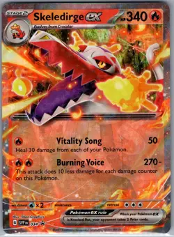 Skeledirge ex SVP 034 SV: Scarlet & Violet Promo Cards - Pokemon Card - NM - Image 1