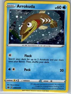 Arrokuda - SWSH093 Holo SWSH: Sword & Shield Promo Cards - Pokemon Card - NM - Image 1
