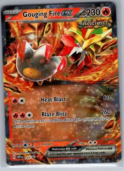 Gouging Fire ex SVP 144 SV: Scarlet & Violet Promo Cards - Pokemon Card - NM - Image 1