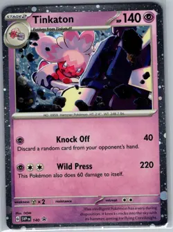 Tinkaton - (Cosmo Holo) 140 SV: Scarlet & Violet Promo - Pokemon Card - NM - Image 1
