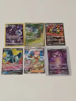 Pokemon SIR/Pecharunt Promo/Tangela Illustration Rare/Full Art Holo Cards - Image 1