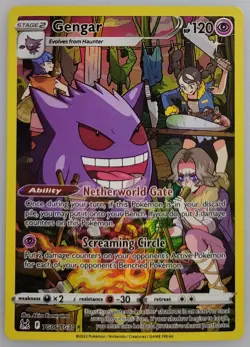 Gengar TG06/TG30 Swsh11: Pokemon Lost Origin Trainer Gallery Holo NM (2 of 4) - Image 1