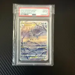 2023 Pokemon SWSH #GG40 FA/Glaceon VStar crown zenith PSA 8 - Image 1