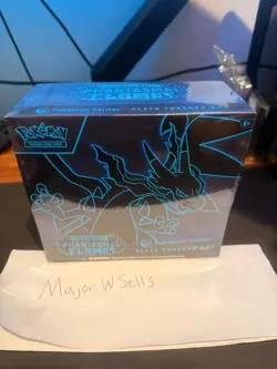 FACTORY SEALED Pokemon Phantasmal Flames POKEMON CENTER ETB Elite Trainer Box - Image 1