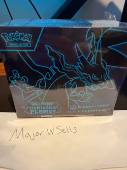 FACTORY SEALED Pokemon Phantasmal Flames POKEMON CENTER ETB Elite Trainer Box - Image 5
