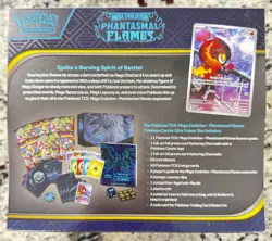 Phantasmal Flames Pokemon Center Exclusive Elite Trainer Box ETB Sealed - Image 2