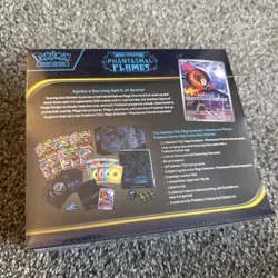 Phantasmal Flames Pokemon Center Exclusive ETB Elite Trainer Box Factory Sealed - Image 2