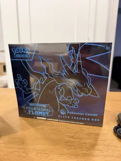 NEW: Mega Evolution Phantasmal Flames Pokemon Center ETB Elite Trainer Box - Image 1