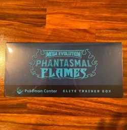 Pokemon Phantasmal Flames Pokemon Center Exclusive Elite Trainer Box ETB Sealed - Image 2