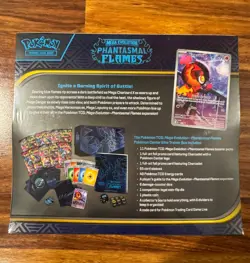 Pokemon Phantasmal Flames Pokemon Center Exclusive Elite Trainer Box ETB Sealed - Image 5