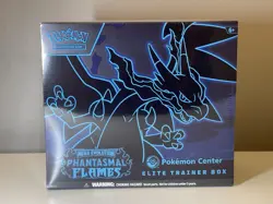 Phantasmal Flames TCG Pokemon Center Exclusive Elite Trainer Box ETB - Image 1
