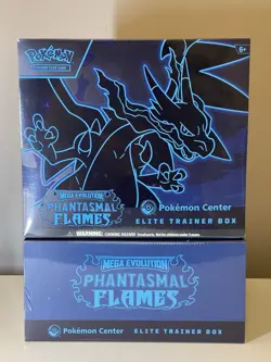 Phantasmal Flames TCG Pokemon Center Exclusive Elite Trainer Box ETB - Image 2