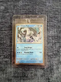 Pokemon Paradox Rift Chien-Pao 057/182 Cosmos Holo Sealed Exclusive Knockout Box - Image 3