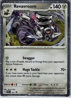 Revavroom SVP 121 - Pokemon TCG SV Black Star Promos - Cosmos Holo Promo (NM) - Image 1
