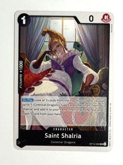 One Piece TCG Saint Shalria OP13-086 Foil C Carrying On His Will - Image 1