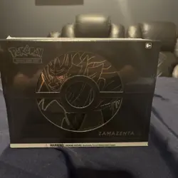 Sword And Shield Elite Trainer Box Plus ETB Sealed TCG Pokemon - Zamazenta - Image 1
