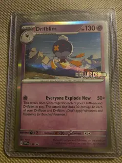 Pokemon TCG - Drifblim - SVP135 - SV: Scarlet & Violet Promo Cards Holo - Image 1