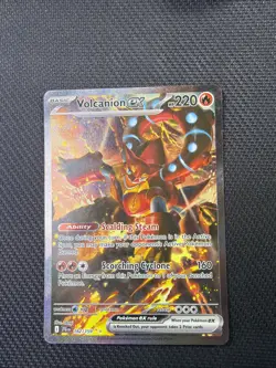 Volcanion ex 182/159 NM Journey Together Pokemon Special Illustration Rare - Image 1