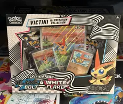 Pokemon Black Bolt & White Flare Victini Collection Box SV [SEALED] 💎HANDS!! - Image 1