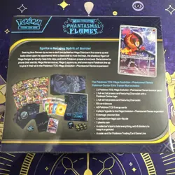 Phantasmal Flames Pokemon Center Exclusive Elite Trainer Box ETB Sealed - Image 2