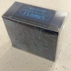Phantasmal Flames Pokemon Center Exclusive ETB - New/Sealed w/ plastic protector - Image 2