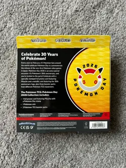 Pokemon TCG: Pokemon Day 2026 Collection 30th Anniversary Promo Brand New - Image 2