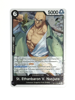 One Piece TCG St. Ethanbaron V. Nusjuro OP13-080 Foil R Carrying On His Will - Image 1