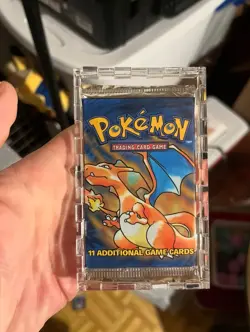 HEAVY!! 21.4g Wizards of the Coast Pokemon Base Set Booster Pack - Image 3