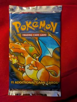 Wizards of the Coast Pokemon Base Set Booster Pack 742818061582 - Image 1