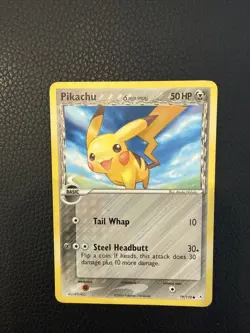 Pikachu (Delta Species) 79/110 - Pokemon Holon Phantoms TCG Non-Holo MP - Image 1