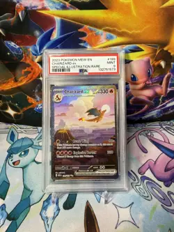 PSA 9 Charizard EX 199/165 S&V 151 Special Illustration Rare Pokemon Card - Mint - Image 1