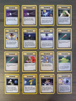 Bulk Lot of 80 Vintage Pokemon Trainer Cards 1999 - 2000- 2001 - Image 3