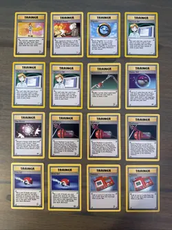 Bulk Lot of 80 Vintage Pokemon Trainer Cards 1999 - 2000- 2001 - Image 5