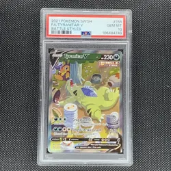 Tyranitar V - 155/163 - Alternate Art - Battle Styles - Pokemon Card - PSA 10 - Image 1