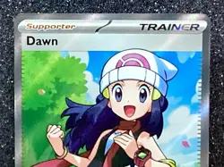 TRAINER - Dawn (118/094) ~ Mint/NM Phantasmal Flames 2025 Full Art Pokemon TCG - Image 2