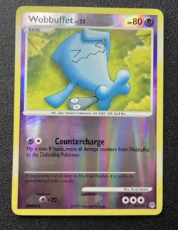Pokemon Wobbuffet 41/130 Diamond and Pearl Series Reverse Holo MP / HP - Image 1