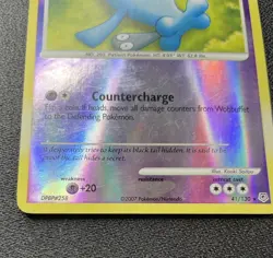 Pokemon Wobbuffet 41/130 Diamond and Pearl Series Reverse Holo MP / HP - Image 3