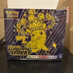 Pokemon TCG Surging Sparks Elite Trainer Box ETB Sealed - Image 1