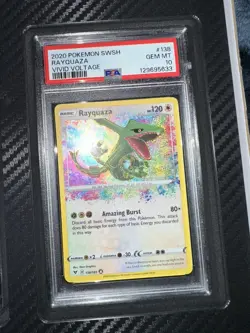 Pokemon PSA 10 Full Set of Amazing Rare Vivid Voltage/Shining Fates. Sequential! - Image 3