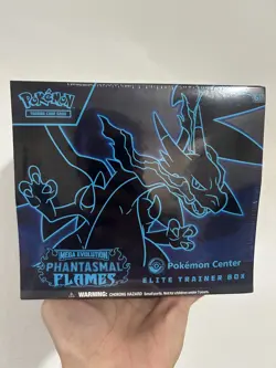 Phantasmal Flames Pokemon Center Elite Trainer Box ETB SEALED SHIPS FAST!! - Image 1