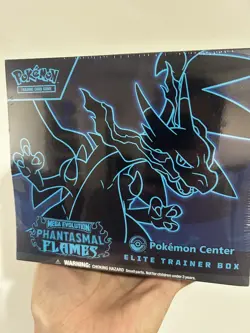 Phantasmal Flames Pokemon Center Elite Trainer Box ETB SEALED SHIPS FAST!! - Image 3