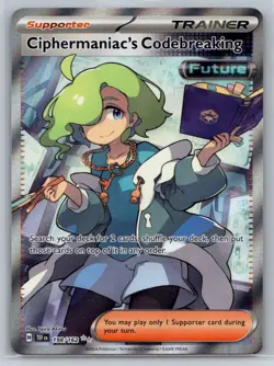 SV05: Temporal Forces #198/162 Ciphermaniac's Codebreaking - Image 1