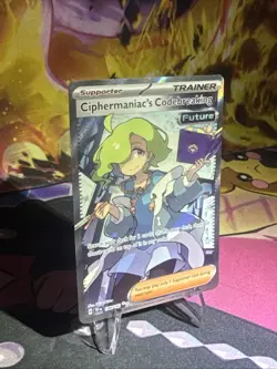 Ciphermaniac's Codebreaking 198/162 SV05: Temporal Forces Pokemon NM - Holo - Image 3