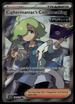 SV05: Temporal Forces #198/162 Ciphermaniac's Codebreaking - Image 1