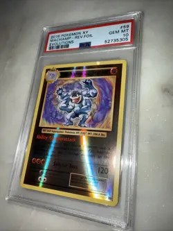2016 Pokemon XY Evolutions Reverse Foil Holo Machamp #59 Rare Low Pop. PSA 10 - Image 3