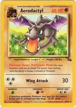 Pokemon Fossil Set Unlimited - Choose Your Card! 1999 Vintage WoTC - LP - Image 2