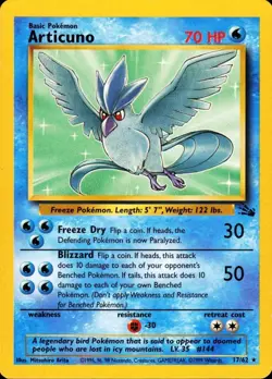 Pokemon Trading Card Fossil Set Unlimited 1999 Vintage WOTC: Choose Your Card - Image 2