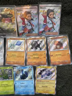 Pokemon TCG Paldean Fates Bundle Of Baby Shinies, AR, Full arts Cards - Image 4