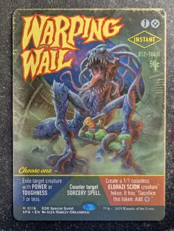 Warping Wail - Borderless - MTG Special Guest (MTG) - Image 1