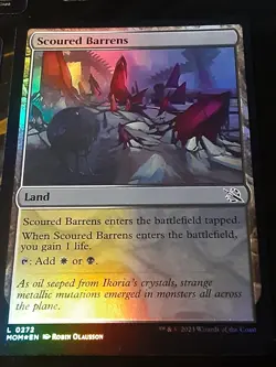 Scoured Barrens FOIL , March of the Machine , LP , MTG, FREE SHIPPING - Image 2